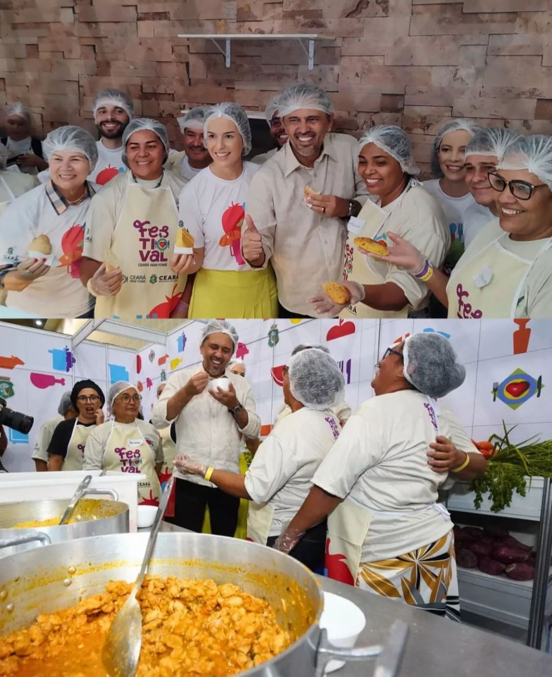 Governo comemora o primeiro festival Ceará sem fome.