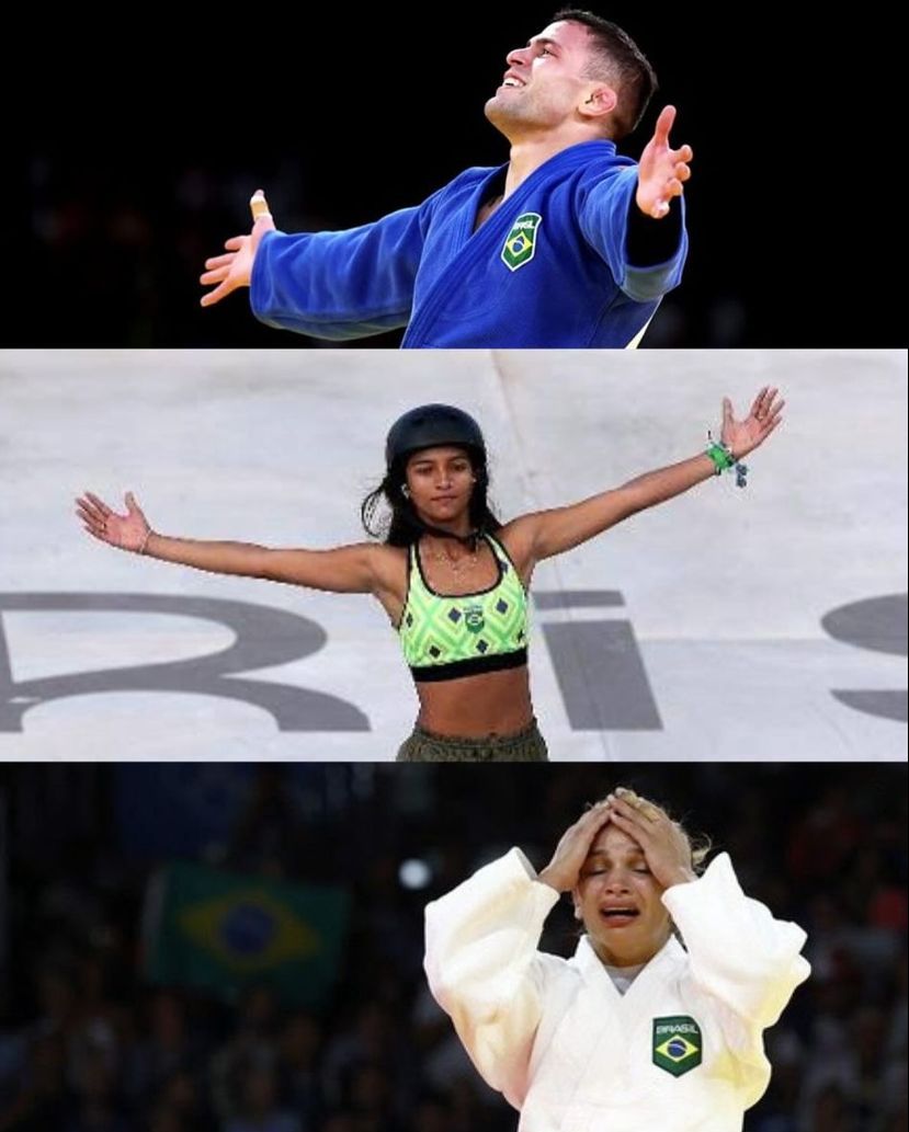 Brasil conquista suas primeiras medalhas nas olimpíadas de Paris.