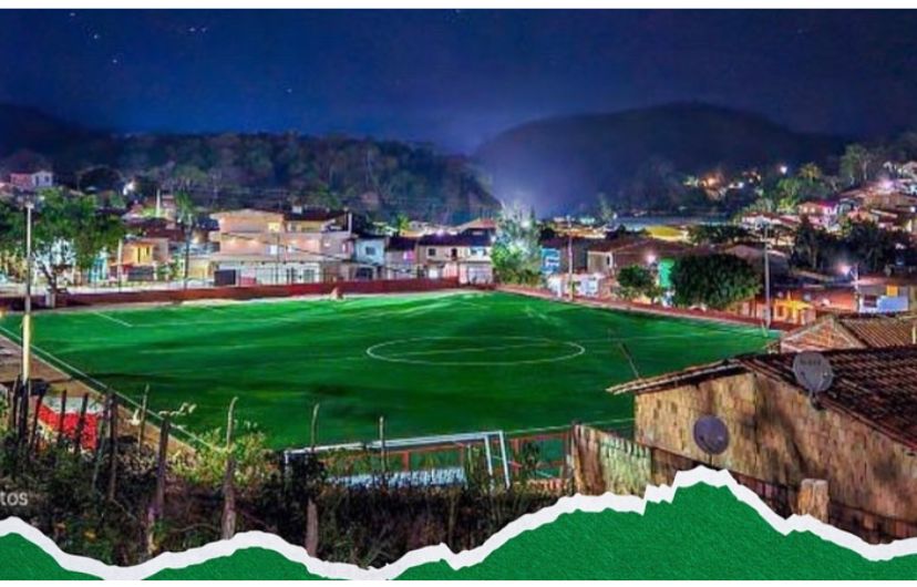 Prefeito Robert Viana e Lucas Arruda, prefeito eleito inauguraram o estádio Munucipal de Mulungu