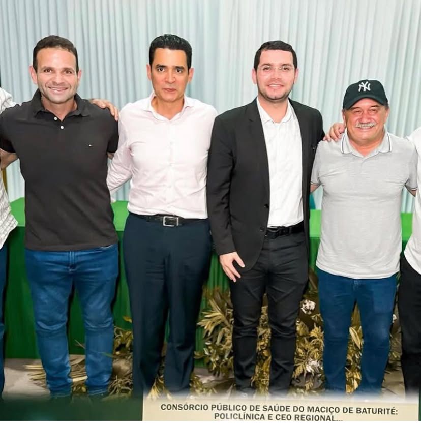 Prefeito de Aratuba assume a Presidência do consórcio de saúde pública do maciço de Baturité