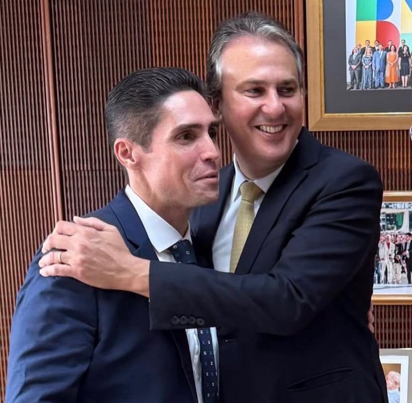 “Em breve boas novas virão” Disse o prefeito de Palmácia após ser recebido pelo ministro da Educação em Brasília