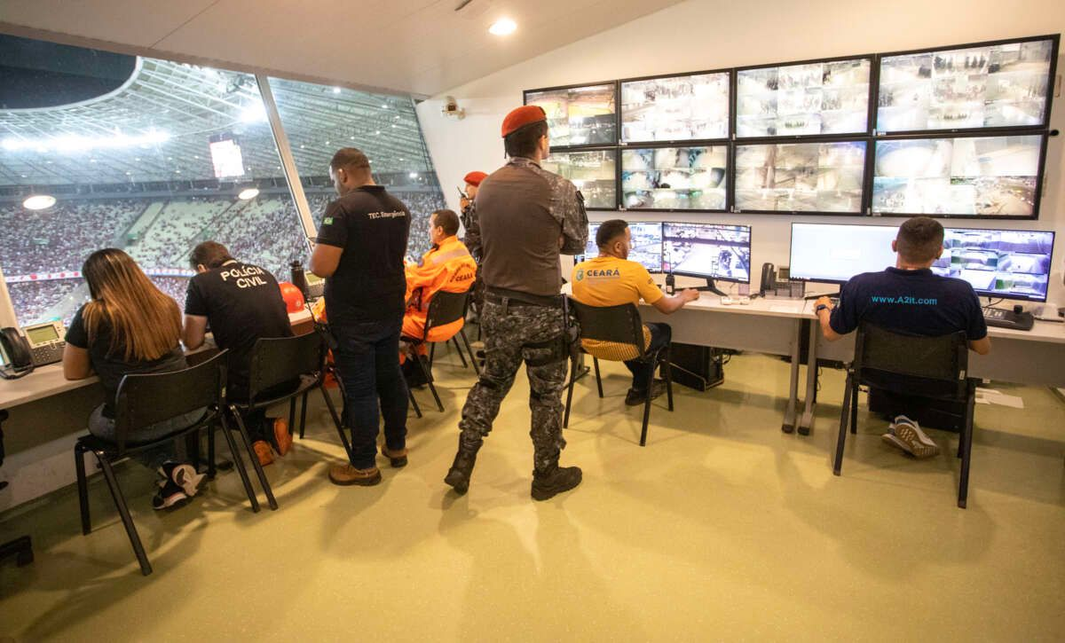 As finais do Campeonato Cearense já contarão com reconhecimento facial na Arena Castelão