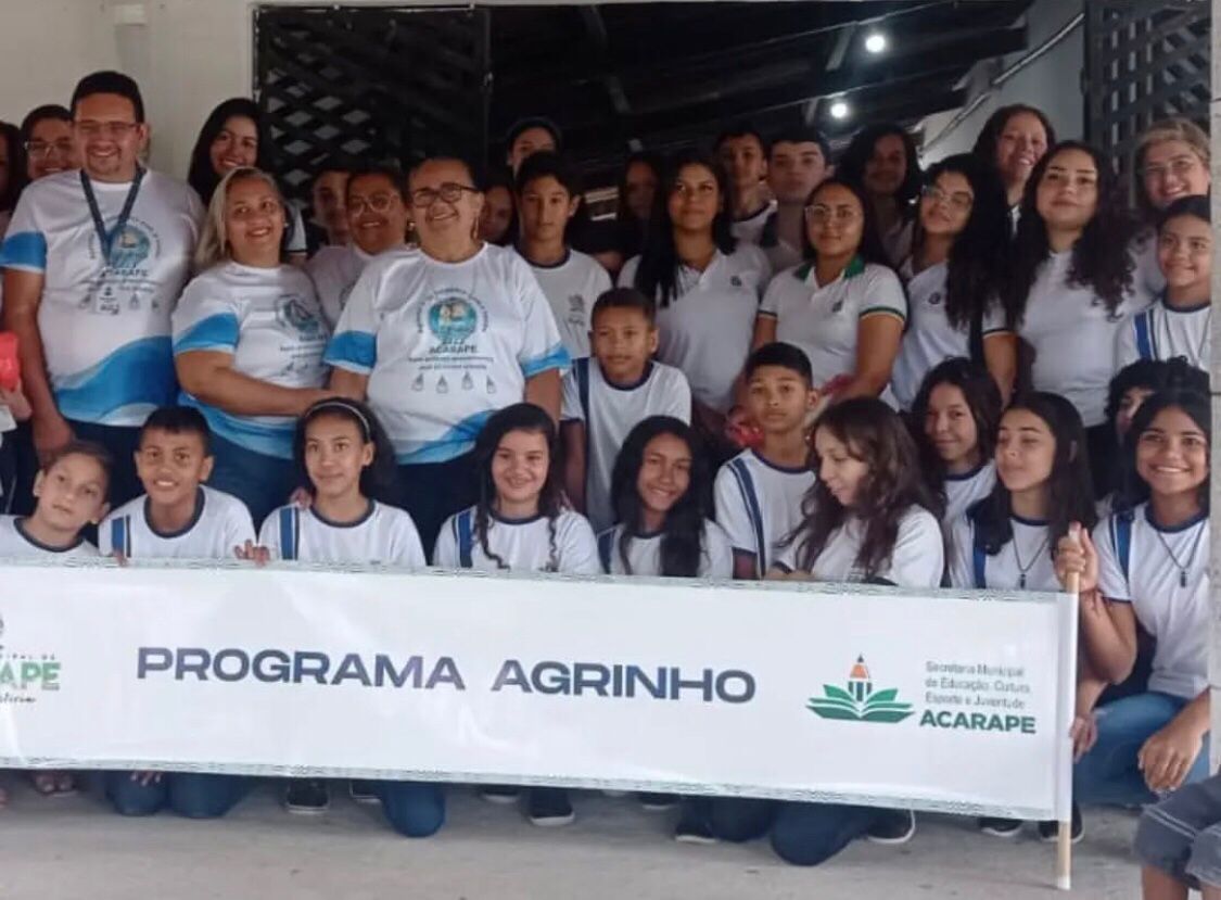 Programa Agrinho vem conscientizando crianças e jovens de Acarape da importância de recursos sustentáveis na agricultura