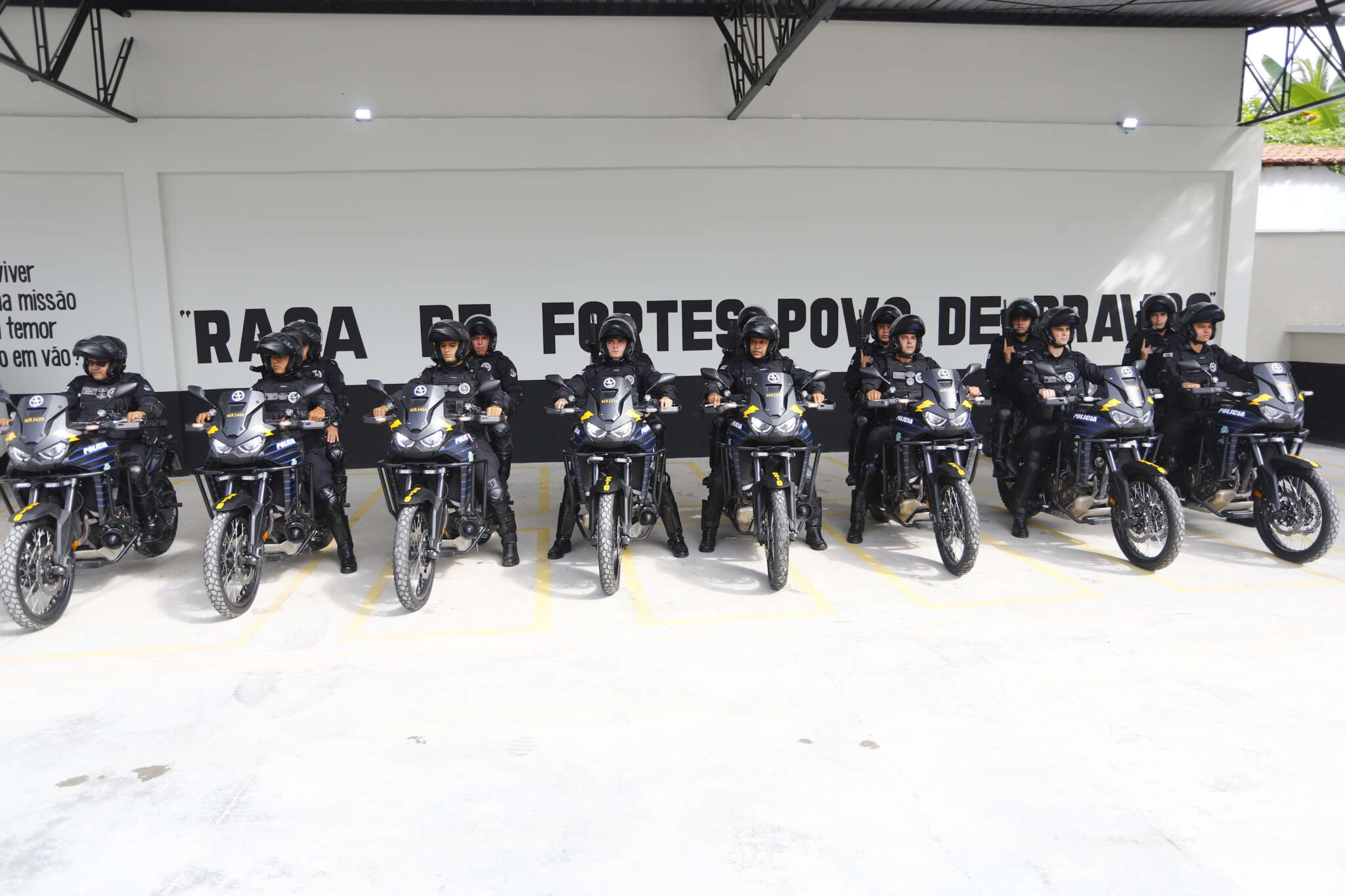 População de Guaiúba recebe base do CPRaio e Centro de Educação Infantil