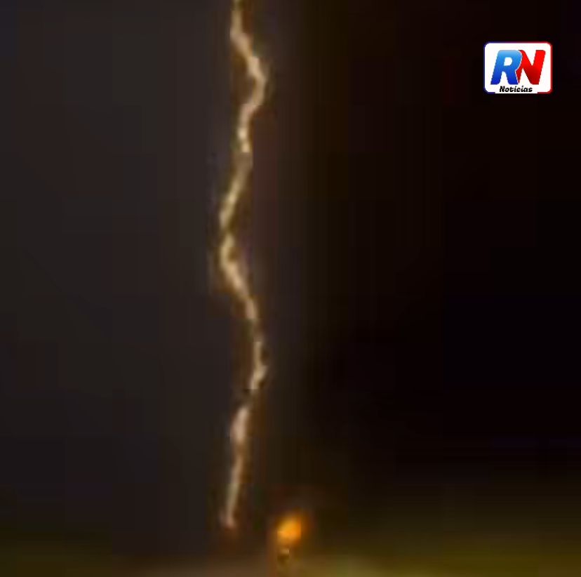 Raio assusta moradores de Palmácia