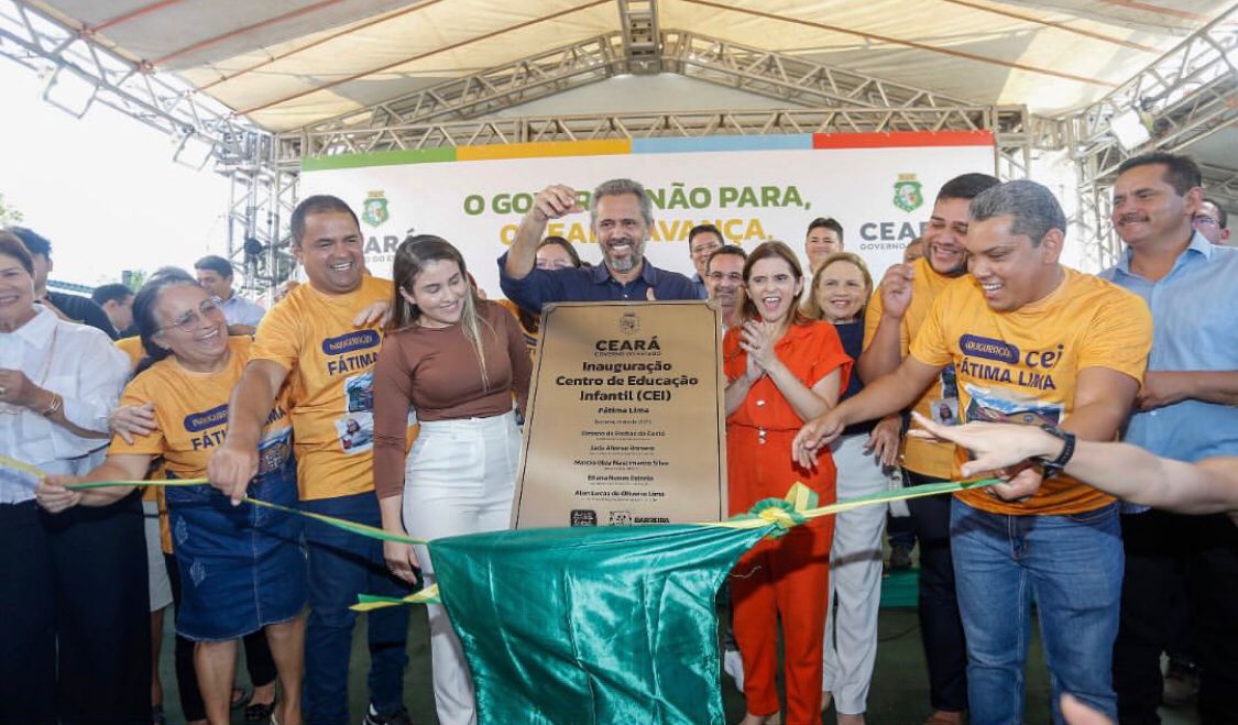 Governo do Ceará inaugura Centros de Educação Infantil nos municípios de Barreira e Capistrano