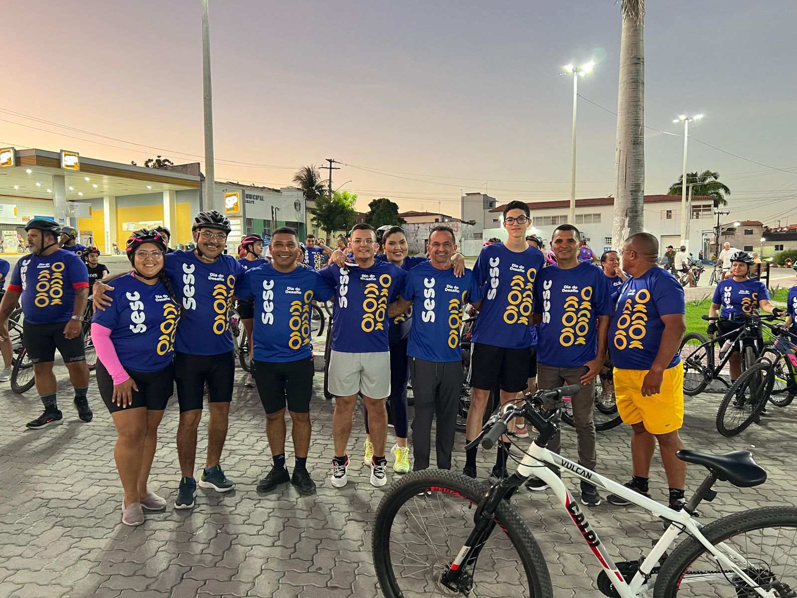 Acarape realiza Dia do desafio com atividades físicas nas escolas e passeio ciclístico