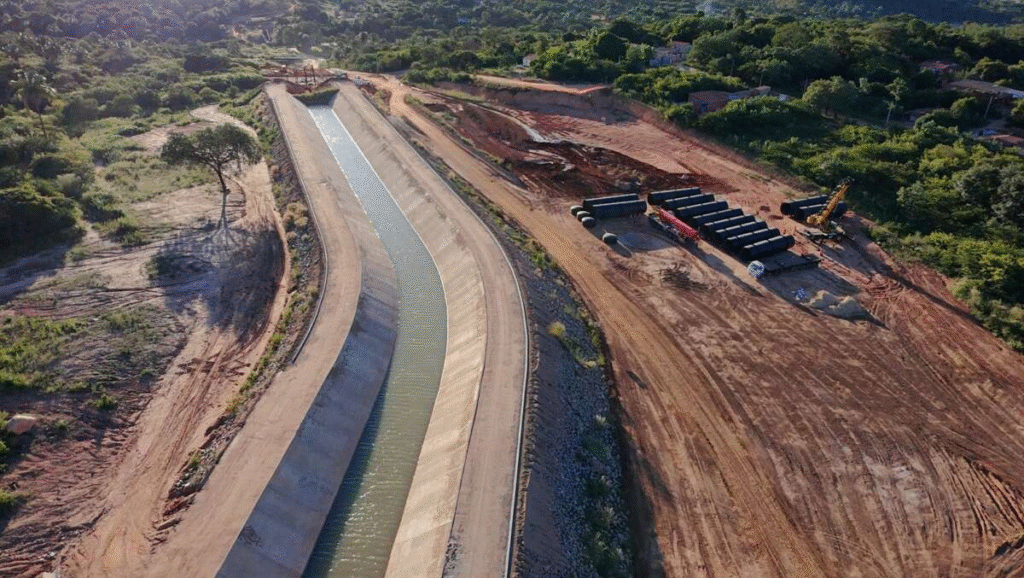 Governo Federal vistoria obras do projeto “Caminho das águas” no Nordeste