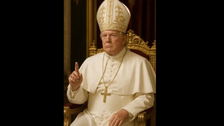 Trump publica imagem gerada por IA vestido de Papa e causa polêmica internacional
