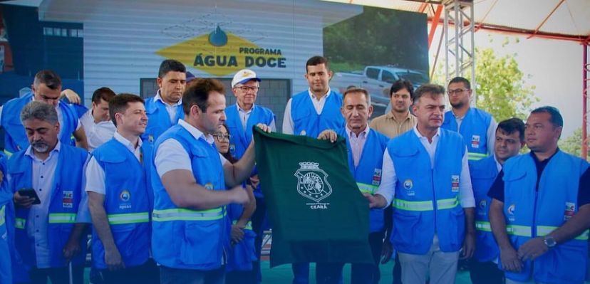 Sistema de Dessalinização é inaugurado no distrito de Jaguarão, em Aracoiaba