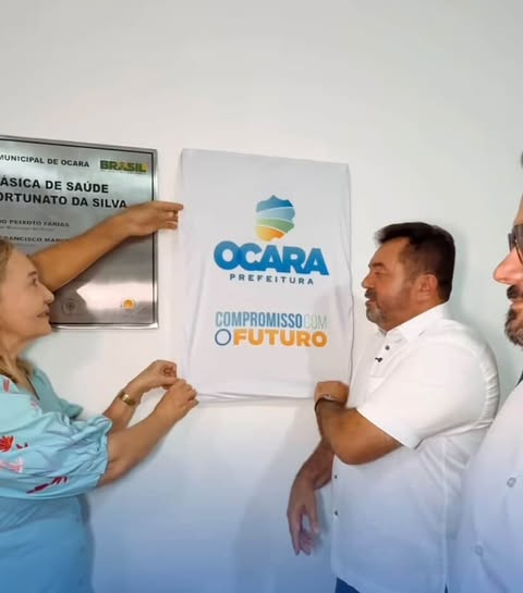 A Prefeitura de Ocara inaugurou neste sábado (26/07) a reforma da Unidade Básica de Saúde Sebastião Fortunato da Silva – CFA, na comunidade de Baixa Grande.