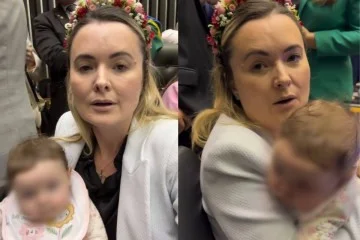Zanatta é denunciada ao Conselho Tutelar por levar bebê para ocupação do plenário