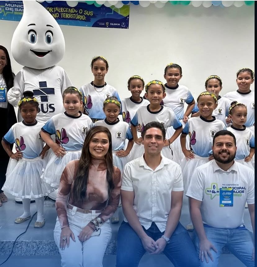 Prefeito de Palmácia participa da 8ª conferencia Municipal de saúde