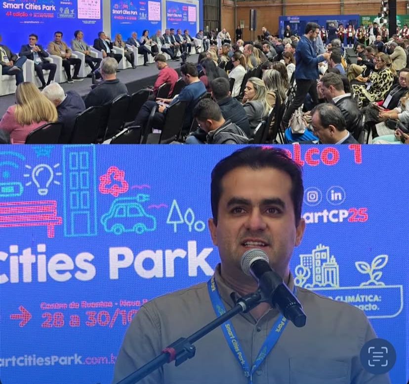 Prefeito de Mulungu representa a Aprece na abertura do Smart Cities Park