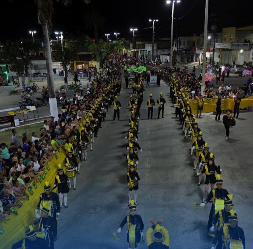 Acarape realiza 1º encontro de bandas marciais e fanfarras nessa sexta-feira 7