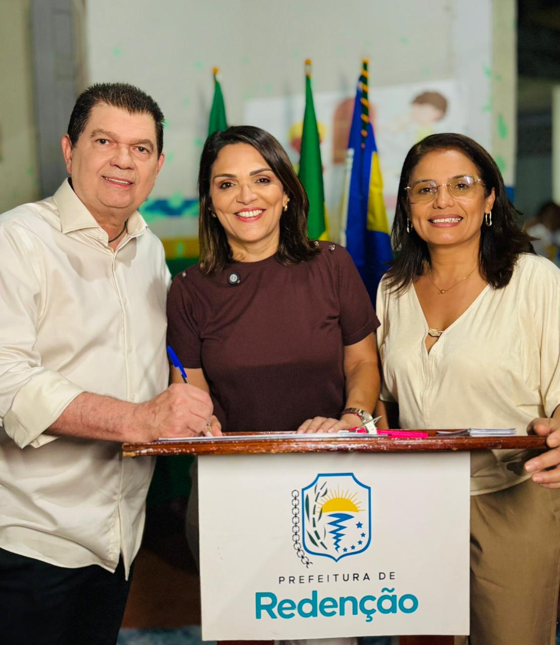 Prefeita Selma Benevides anuncia investimento de R$ 6 milhões para modernizar escolas de Redenção